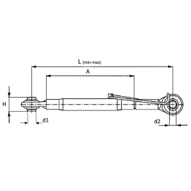 BARRE DE POUSSÉE SPÉCIFIQUE JOHN DEERE