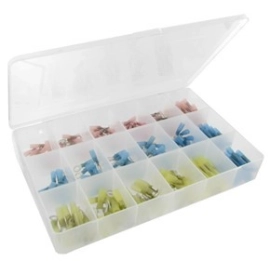 COFFRET (PLASTIQUE) DE 220 COSSES THERMORÉTRACTABLES