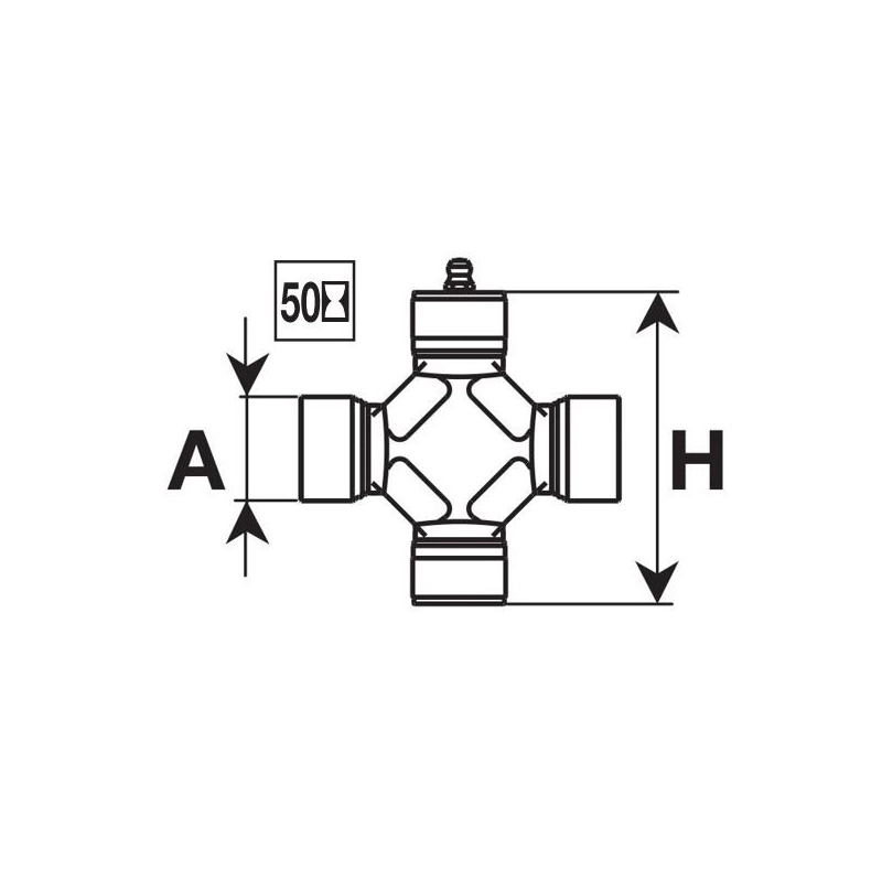 Bloc Croisillon JDH 80deg BONDIOLI SFT-GLOBAL-100