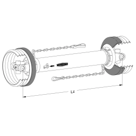 Transmission W Etoile avec Limiteur débrayable à cames K64/2 pour HE