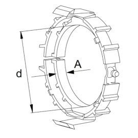 Bague de glissement PG