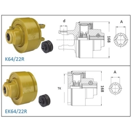 Limiteur débrayable à cames K64/22 ET EK64/22