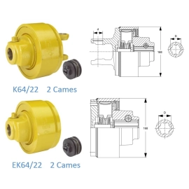 Limiteur débrayable à cames K64/22 ET EK64/22