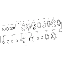 Limiteur friction et roue libre FK