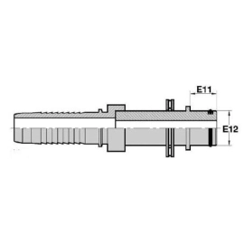 FKATLRLT : sortie type KARCHER tube lisse + roulement série CSE