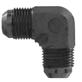 MJ - MJ F  Adapteur Coudé 90deg Mâle/Mâle JIC