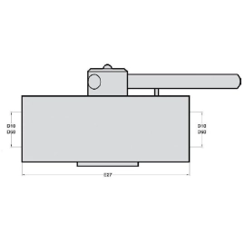 Robinet Agricole à Boisseau Cylindrique Compact 2 VOIES Femelle Gaz C