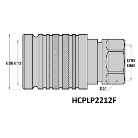 Coupleur PUSH PULL COMPATIBLE série NV