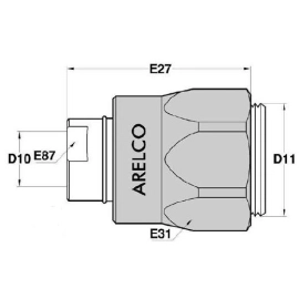 Valve ARELCO côté Remorque