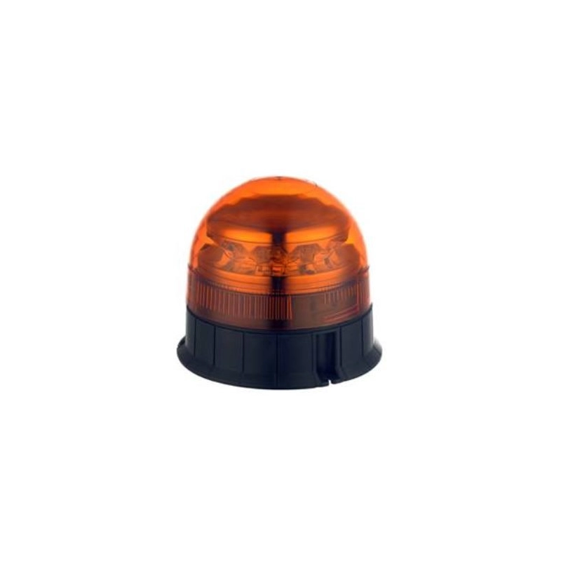 Gyrophare 12/24V LED Rotatif et Flash - Fixation par vis