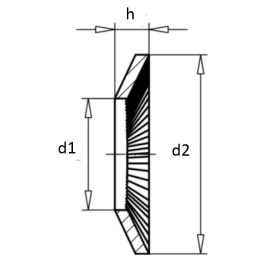 Rondelles de sécurité Schnorr Type S