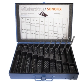 Coffret SONOFIX de 65 Forets HSS-Co 5% de Cobalt Métaux