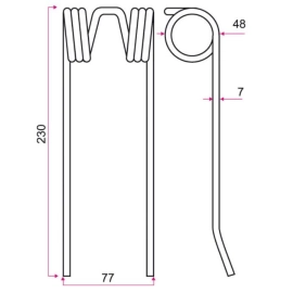 Dent Adaptable RIVIERE CASALIS RC121 18608684 Centrale