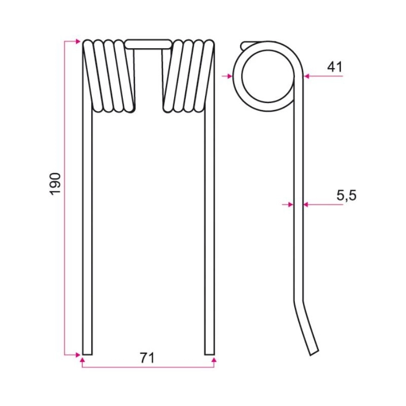 Dent PICK UP VICON PZ408