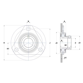 Flasques Tôle Triangle