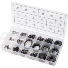 Assortiment de circlips de type externe 300 pcs