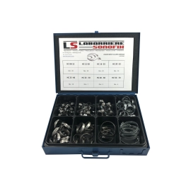 Coffret SONOFIX Colliers de serrage Inox DIN 3017 (102 pcs). Coffret e