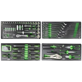 COFFRET JBM METALLIQUE A OUTILS 143 PIECES