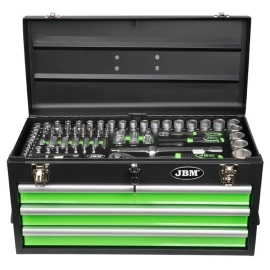 COFFRET JBM METALLIQUE A OUTILS 143 PIECES