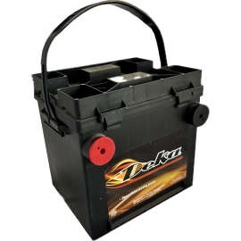 BATTERIE 12v 70ah bornes filetées à l'avant